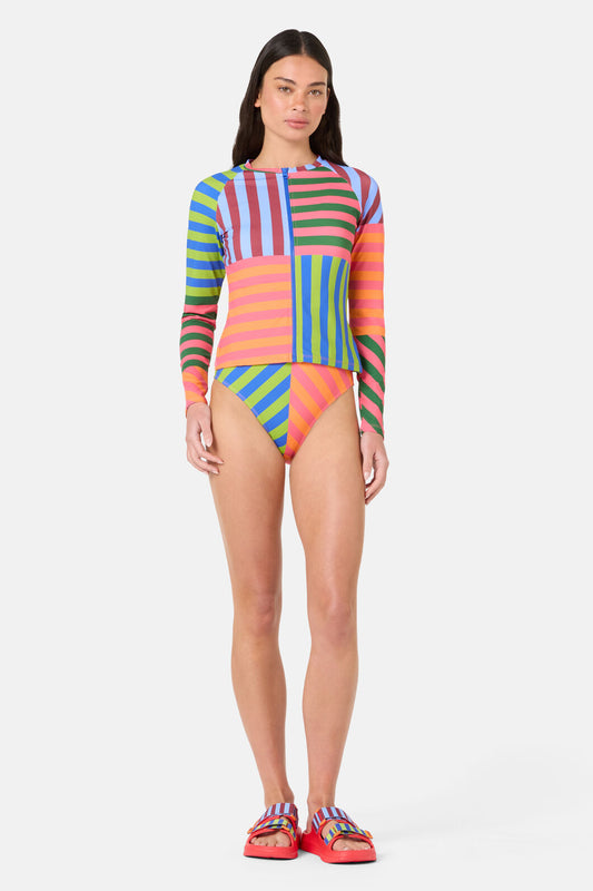 Gorman NZ - Poetry Stripe Rashie - stripe
