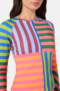 Gorman NZ - Poetry Stripe Rashie - stripe