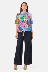 Gorman NZ - Peonies Print Shirt - print