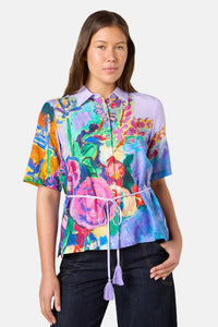 Gorman NZ - Peonies Print Shirt - print