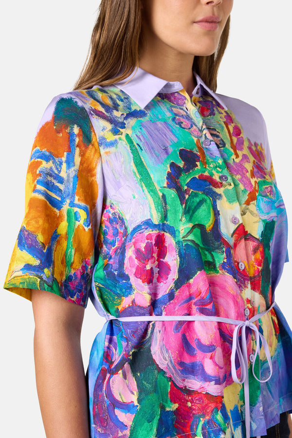 Gorman NZ - Peonies Print Shirt - print