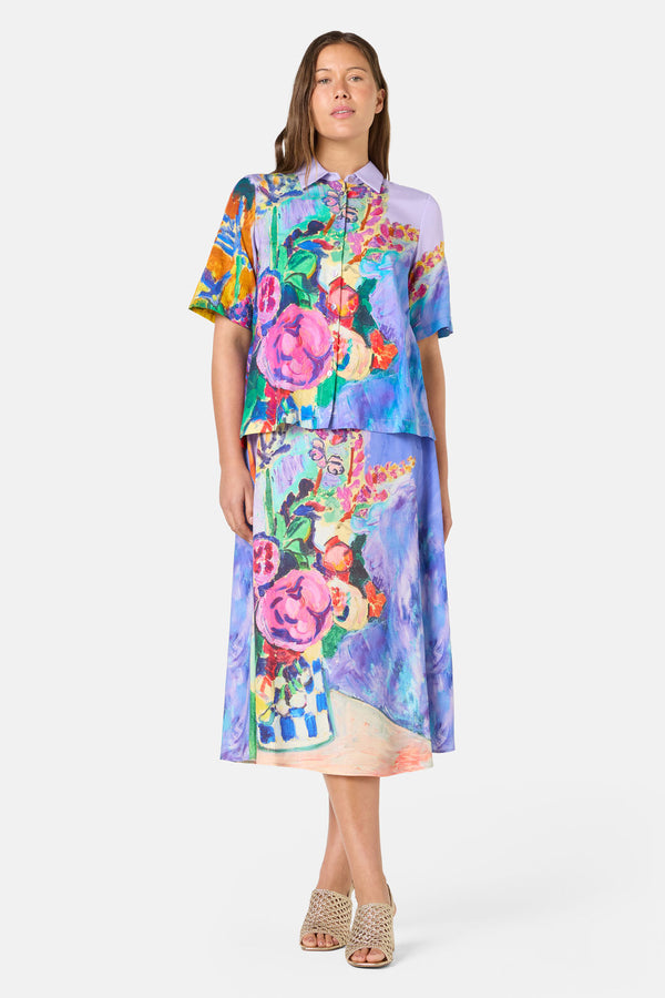 Gorman NZ - Peonies Print Shirt - print