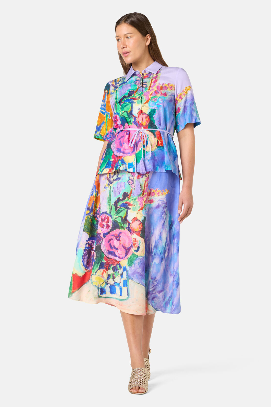 Gorman NZ - Peonies Print Shirt - print