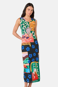 Gorman NZ - Salon Mesh Dress - print