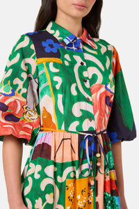 Gorman NZ - Salon Midi Shirt Dress - print