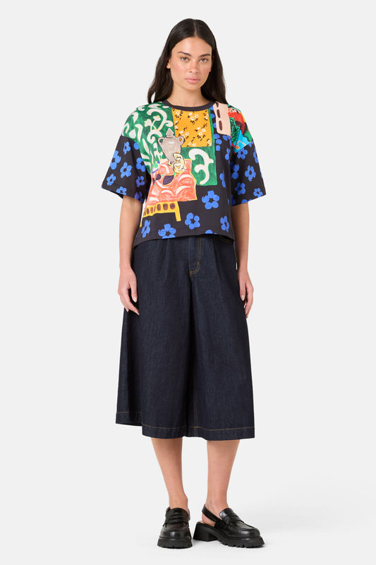 Gorman NZ - Salon Relaxed Tee - print