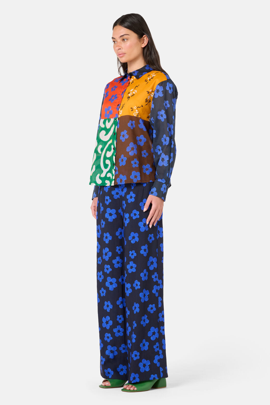 Gorman NZ - Salon Splice Shirt - print