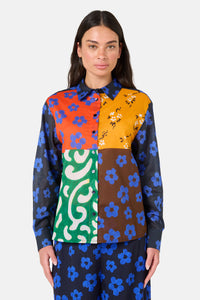 Gorman NZ - Salon Splice Shirt - print