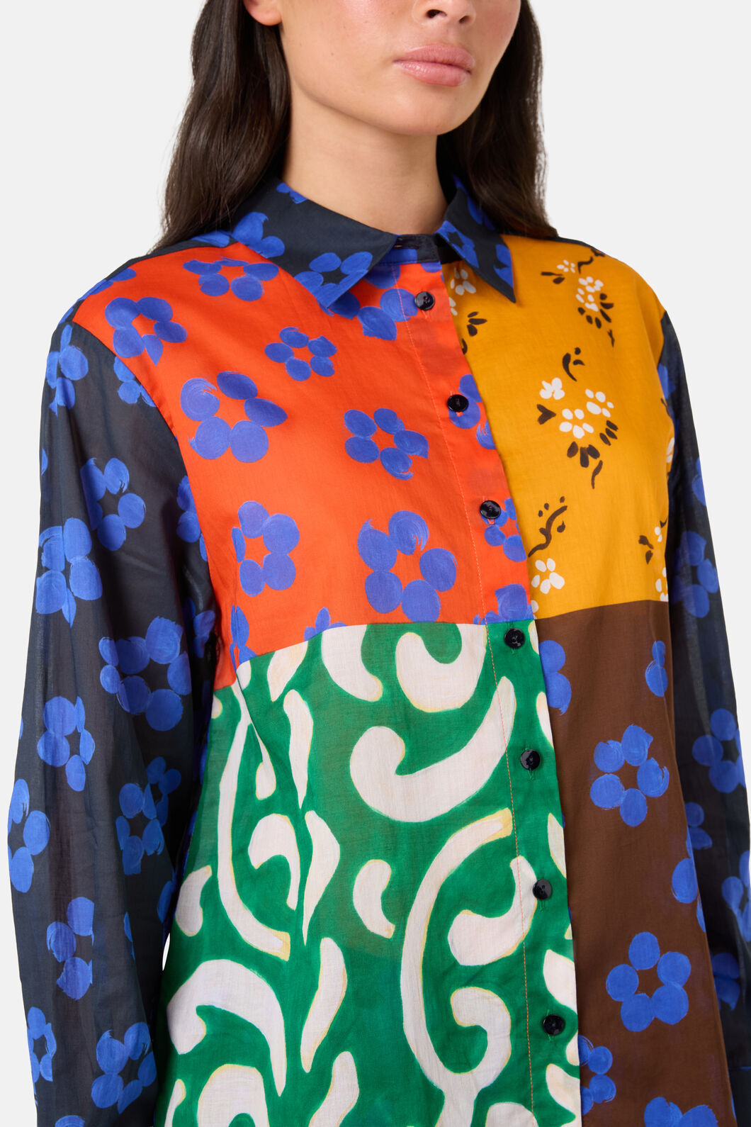 Gorman NZ - Salon Splice Shirt - print