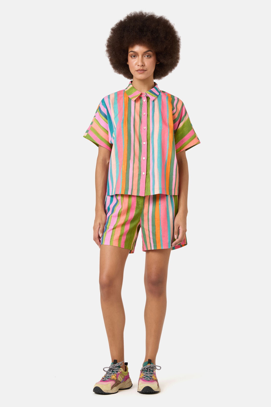 Gorman NZ - Stripes Print Shirt - print