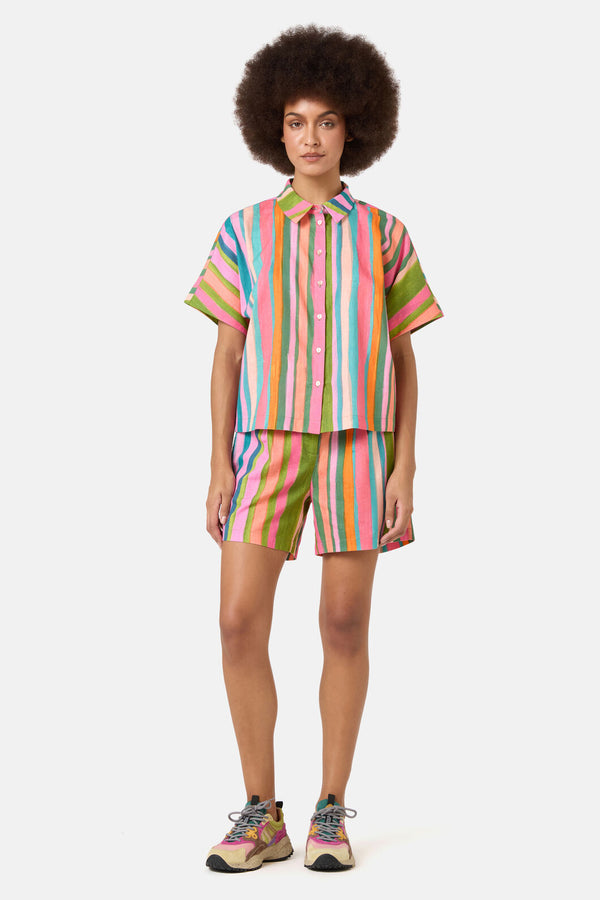 Gorman NZ - Stripes Print Shirt - print