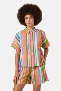 Gorman NZ - Stripes Print Shirt - print