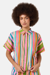 Gorman NZ - Stripes Print Shirt - print