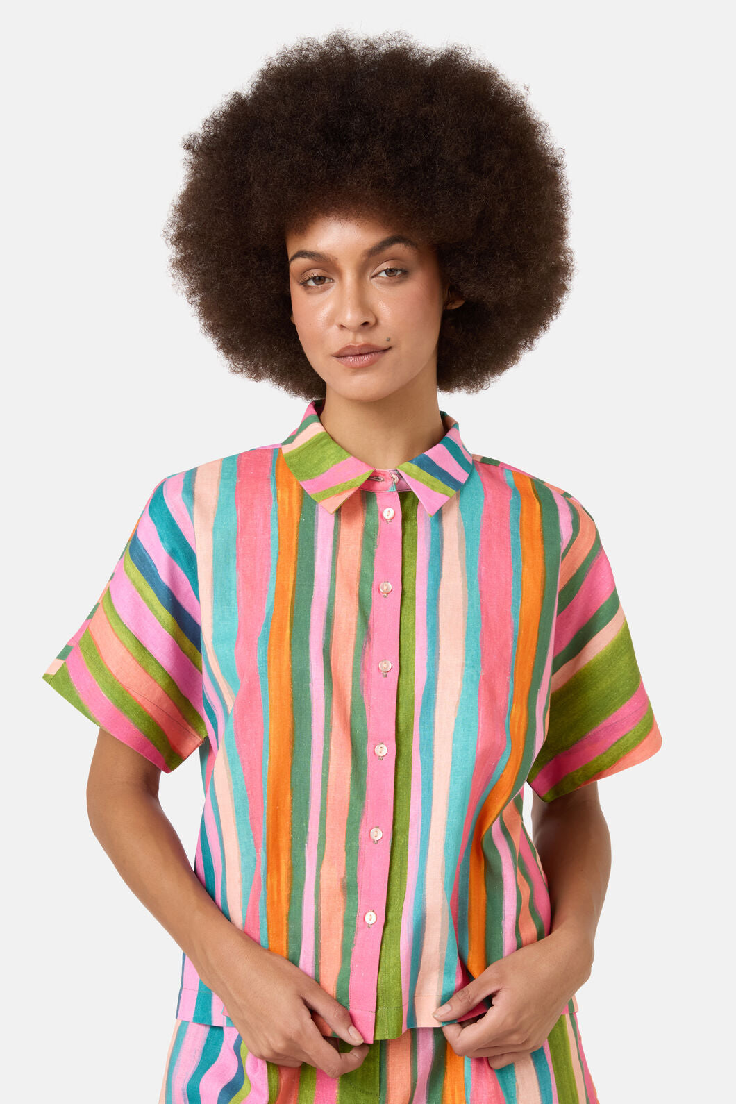 Gorman NZ - Stripes Print Shirt - print