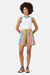 Gorman NZ - Stripes Print Short - print