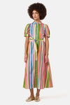 Gorman NZ - Stripes Print Shirt Dress - print