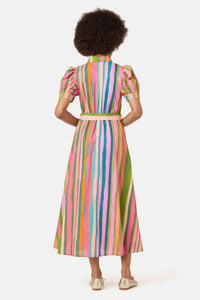 Gorman NZ - Stripes Print Shirt Dress - print