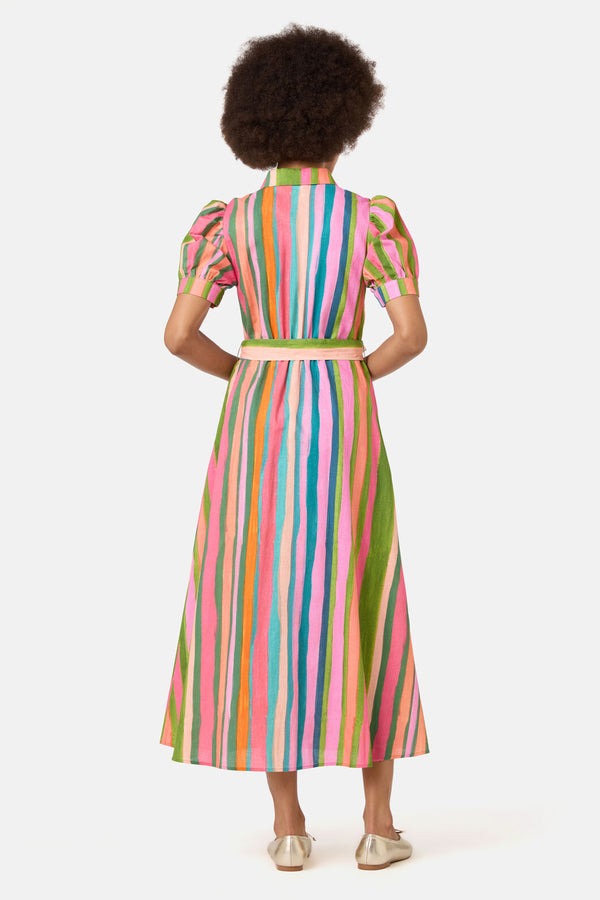 Gorman NZ - Stripes Print Shirt Dress - print