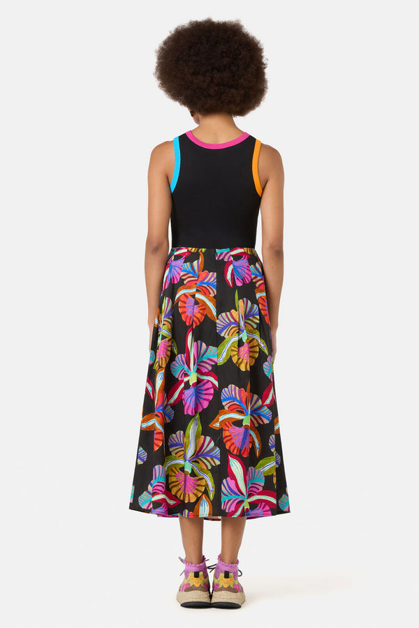 Gorman NZ - Orchid Printed Midi Skirt - print