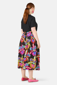 Gorman NZ - Orchid Printed Midi Skirt - print