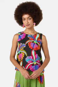 Gorman NZ - Orchid Printed Tank - print
