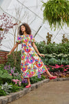 Gorman NZ - Orchid Midi Dress - print