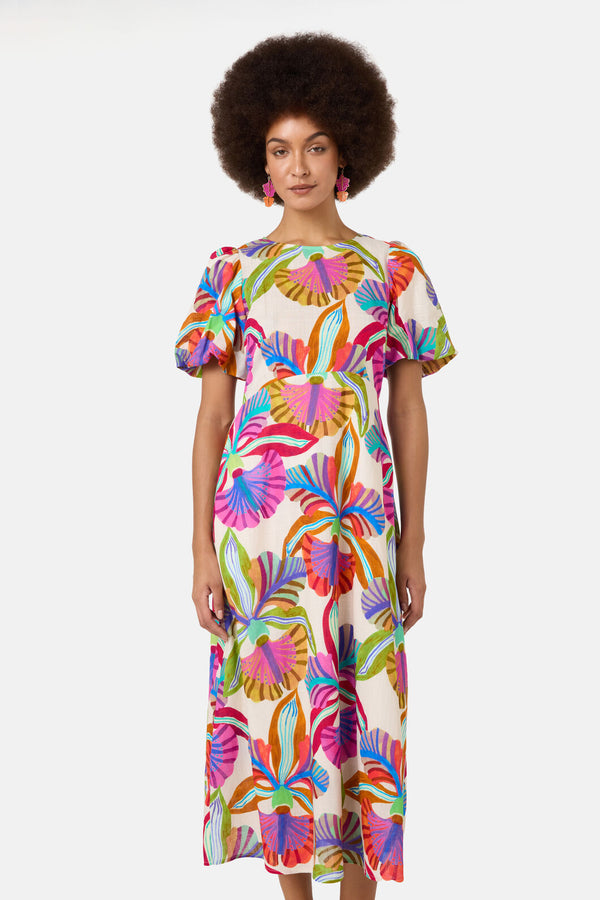 Gorman NZ - Orchid Midi Dress - print