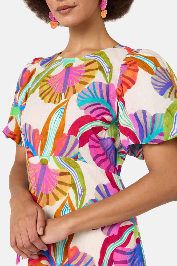Gorman NZ - Orchid Midi Dress - print