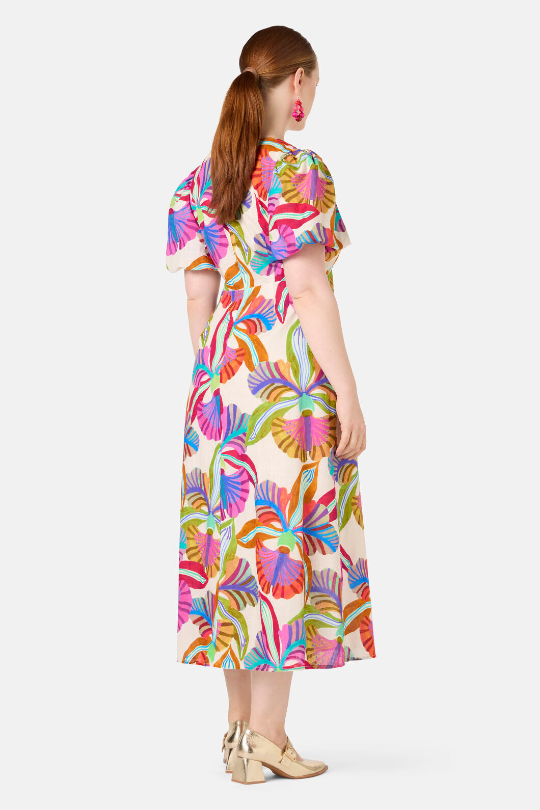 Gorman NZ - Orchid Midi Dress - print