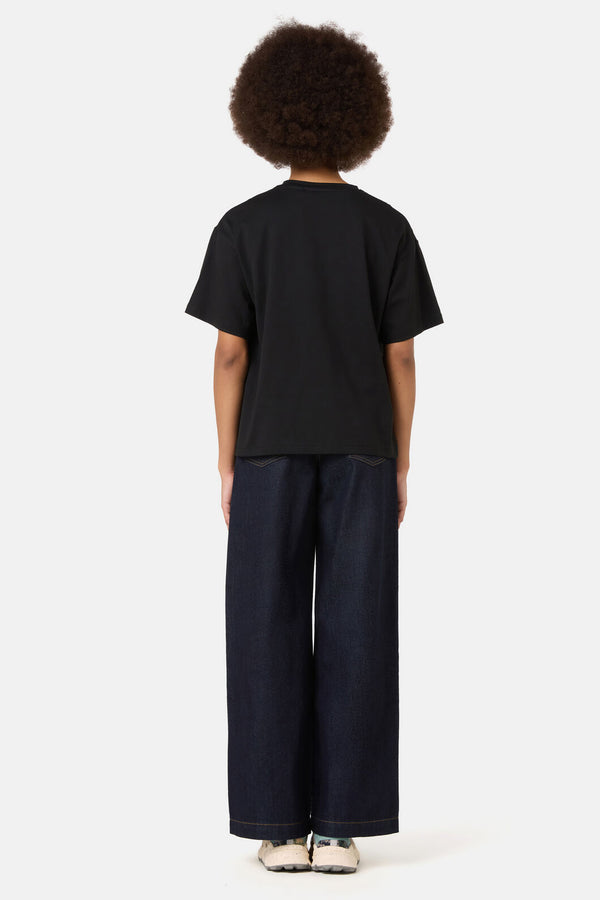 Gorman NZ - Mariposa Placement Oversized Tee - black