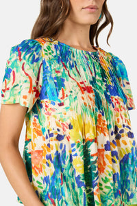 Gorman NZ - Sundrift Pleat Top - print