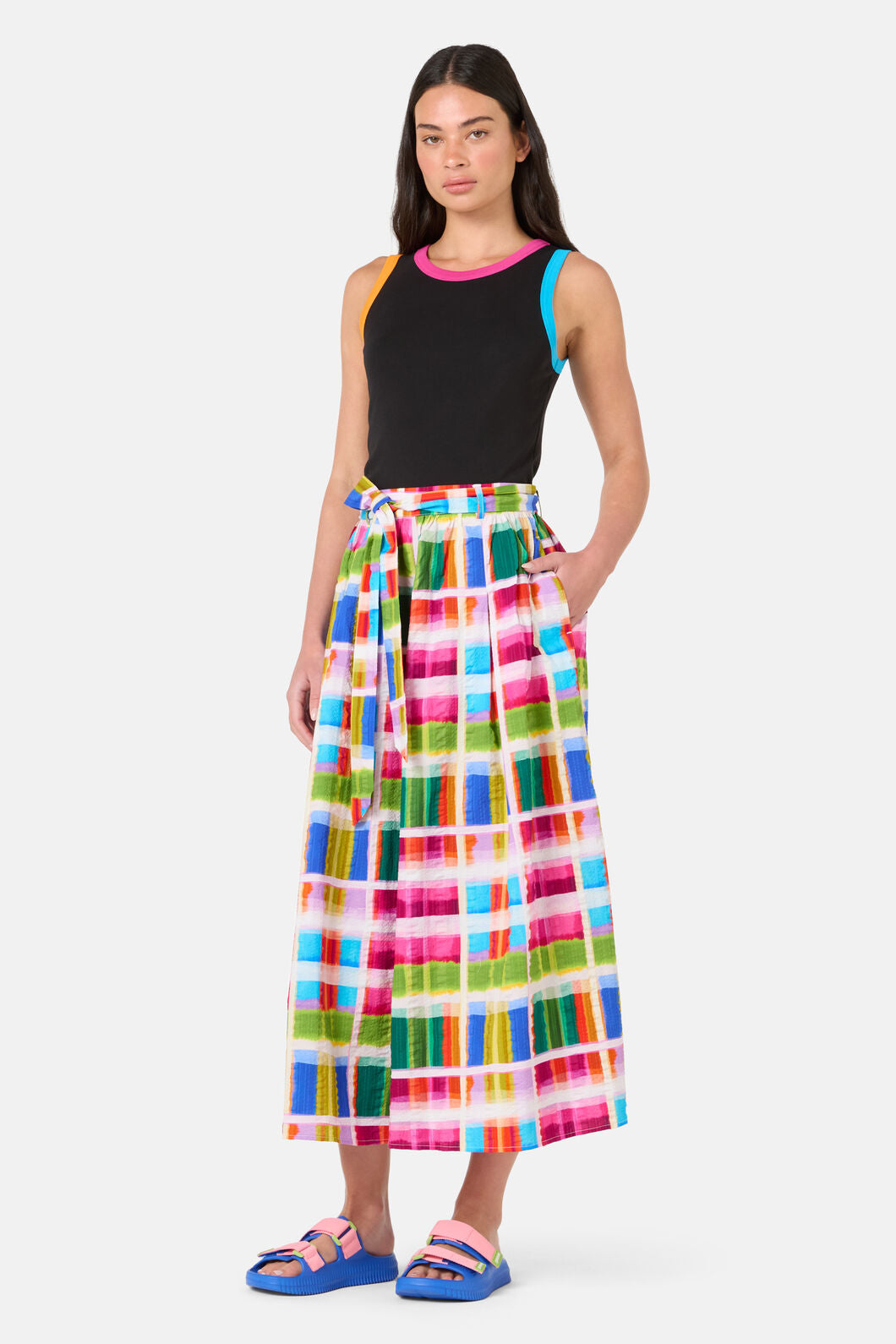 Gorman NZ - Paintbox Check Skort - check
