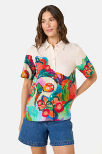 Gorman NZ - Tablescape Shirt - print