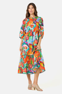 Gorman NZ - Tablescape Midi Dress - print