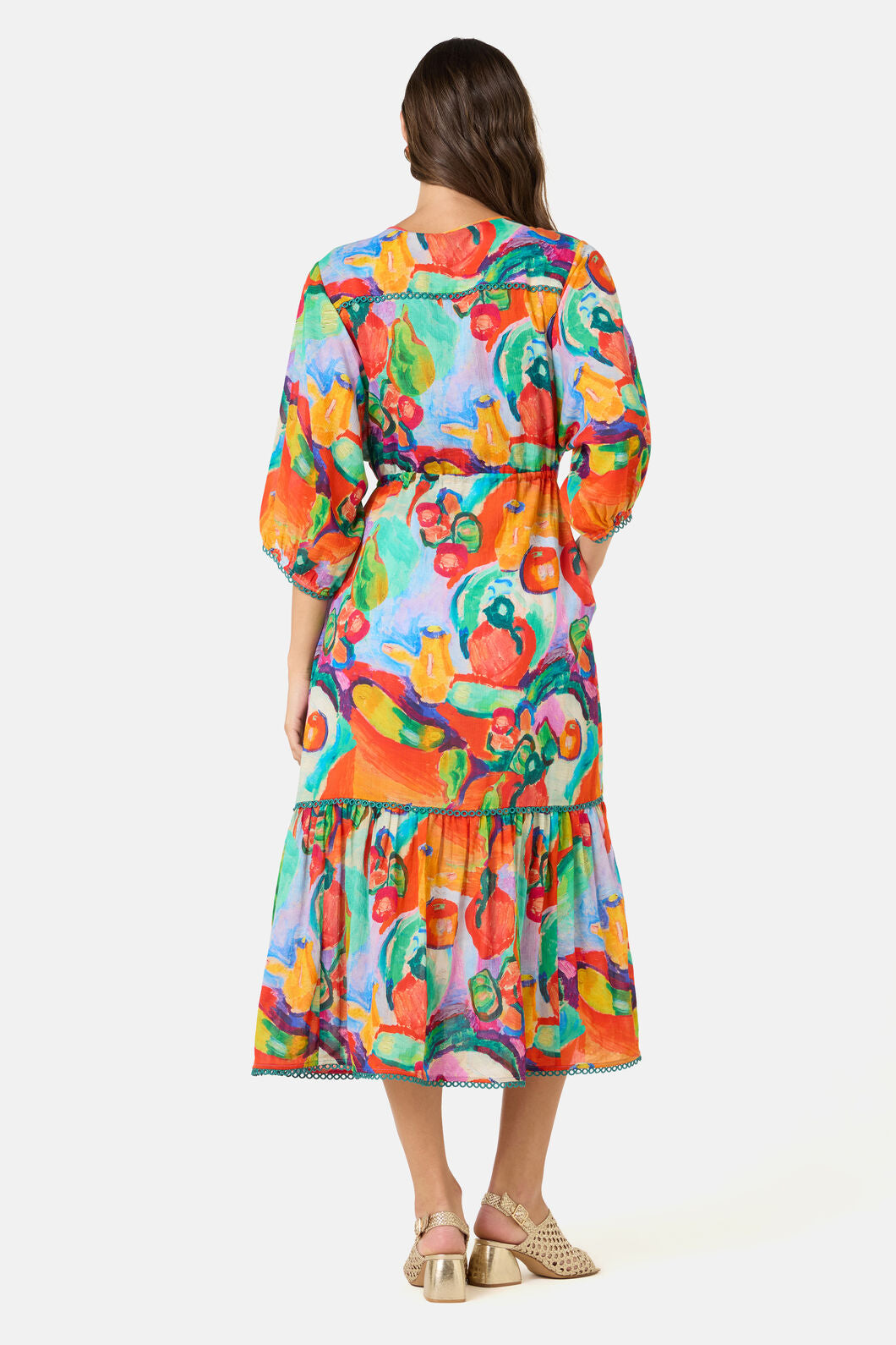 Gorman NZ - Tablescape Midi Dress - print