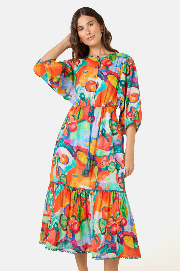 Gorman NZ - Tablescape Midi Dress - print