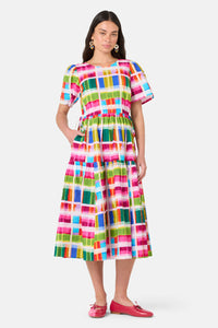 Gorman NZ - Paintbox Check Midi Dress - check