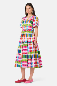 Gorman NZ - Paintbox Check Midi Dress - check