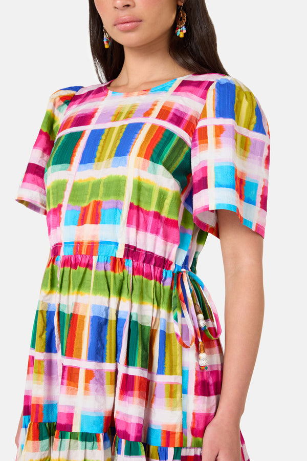Gorman NZ - Paintbox Check Midi Dress - check