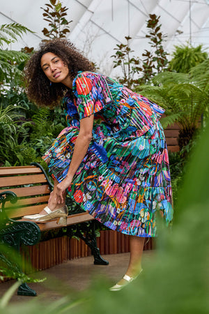 Gorman NZ - Mariposa Glitter Party Skirt - print