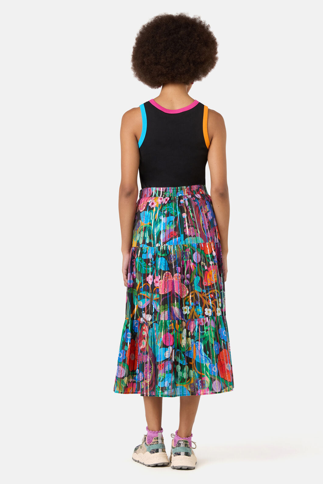 Gorman NZ - Mariposa Glitter Party Skirt - print