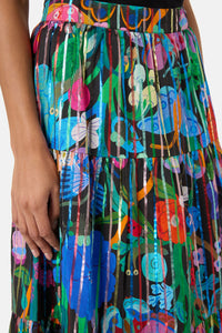 Gorman NZ - Mariposa Glitter Party Skirt - print
