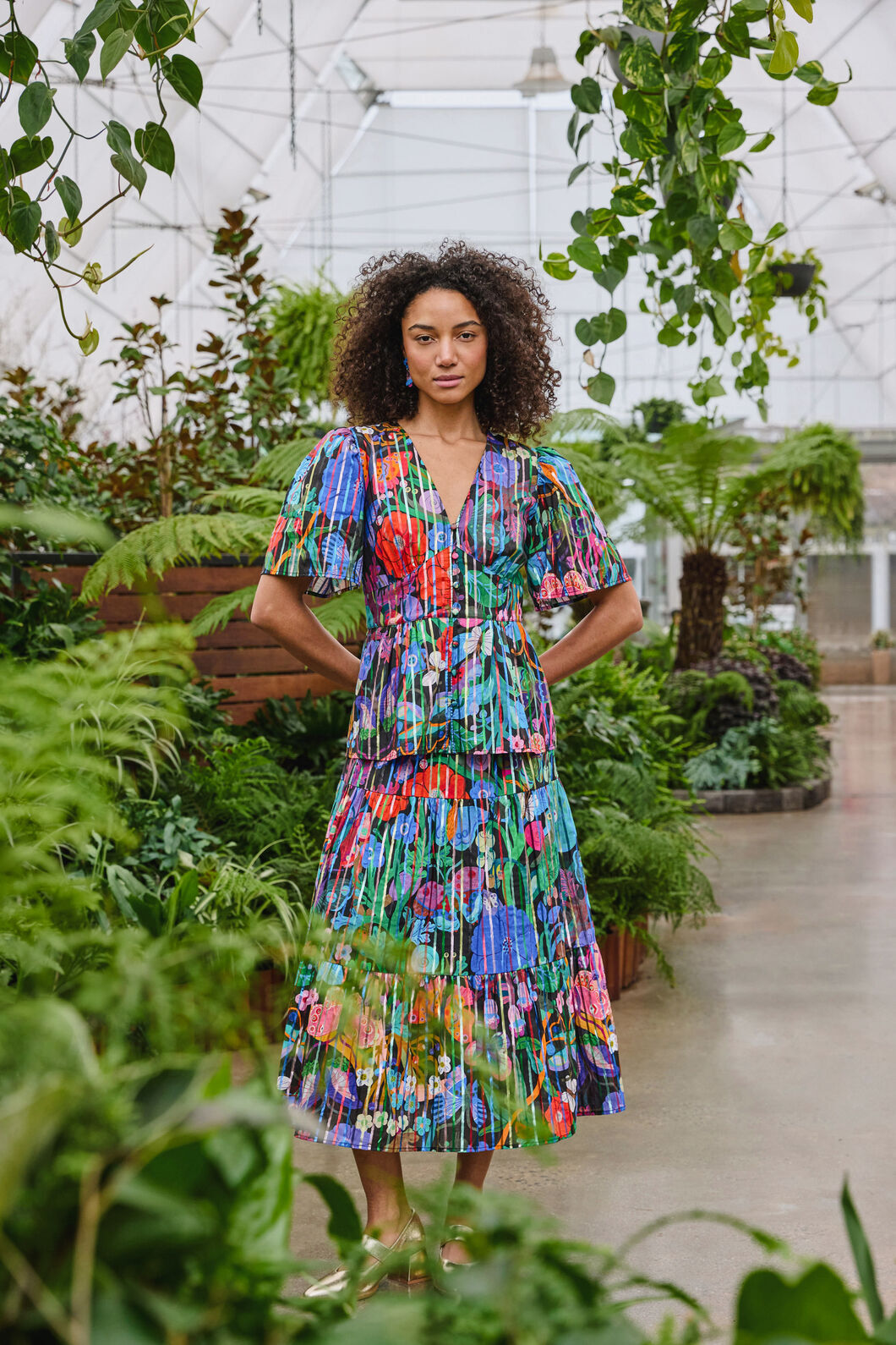 Gorman NZ - Mariposa Glitter Party Skirt - print