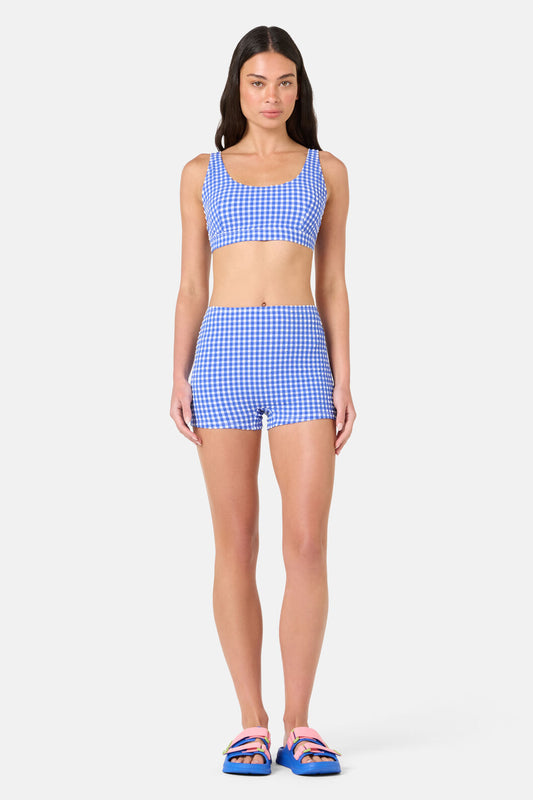 Gorman NZ - Gingham Bikini Bottom - blue