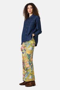 Gorman NZ - Imogen Seersucker Denim Shirt - indigo