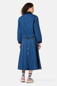 Gorman NZ - Molly Denim Jacket - mid-blue