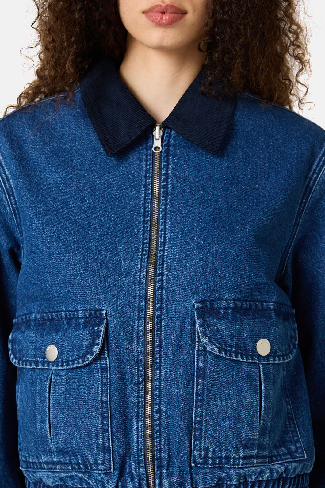 Gorman NZ - Molly Denim Jacket - mid-blue