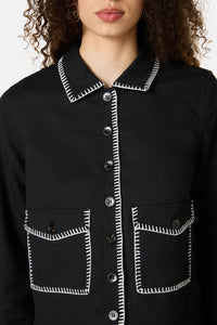Gorman NZ - Raven Embroidered Jacket - black