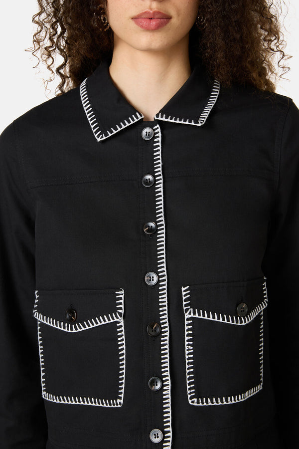 Gorman NZ - Raven Embroidered Jacket - black