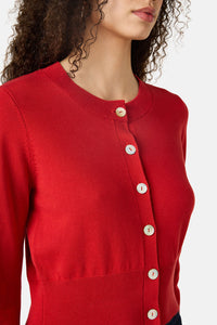 Gorman NZ - Astrid Cardigan - brick